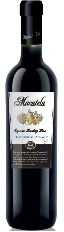 Macatela Tempranillo Garnacha 2022 EHD Wines BIO Organic 