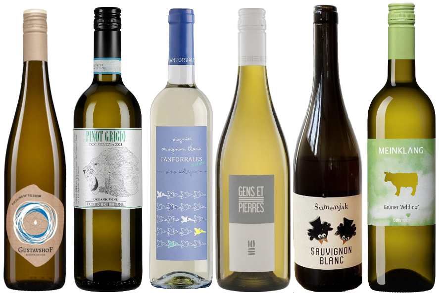 Balíček bílých vín "Napříč Evropou"